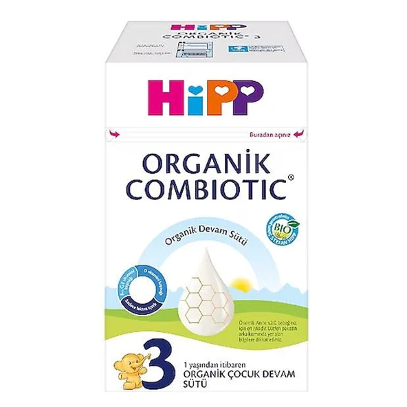 HİPP 600 GR ORGANİK DEVAM SÜTÜ (3) ürün görseli 1