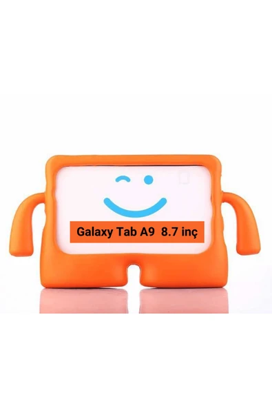 Galaxy Tab A9 8.7 inç Uyumlu Fuchsia iBuy Standlı Çocuk Tablet Kılıfı - Resim 5
