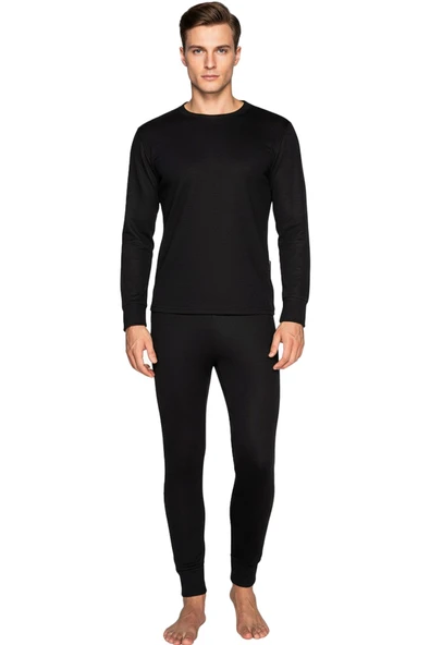 Thermoform Active Yetişkin Termal İçlik Set Siyah - Resim 4