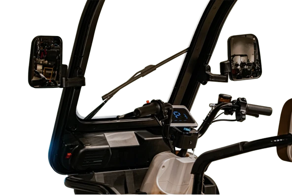 JGR Motor Casper 1200W 3 Tekerli Elektrikli Motosiklet - Resim 6