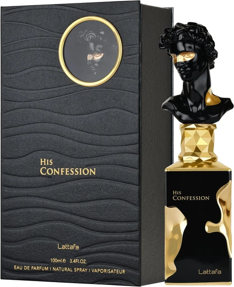 Lattafa His Confession Eau de Parfum 100ml ürün görseli 1