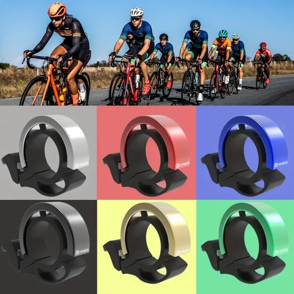 Ultra-Yüksek Sesli Alüminyum Alaşımlı Bisiklet Zili (5314) - Resim 3