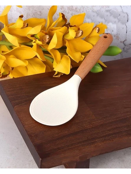 Mien MEN 1439 Silikon Krem Servis Kaşığı Tekli ürün görseli 1