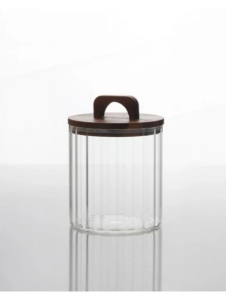 Mien MEN BOR103 Ahşap Kapaklı Kavanoz 1750 cc ürün görseli 1