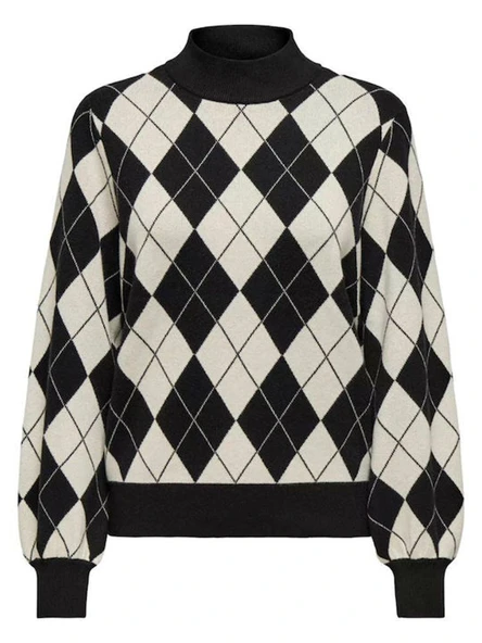 Only 15327635 Kadin Triko - Siyah ürün görseli 1