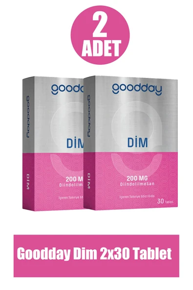 Goodday Dim 30 Tablet 2 Adet ürün görseli 1