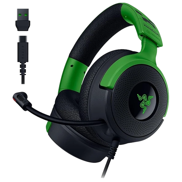 Razer Kraken V4 X Minecraft Edition Kablolu Gaming Kulaklık RZ04-05180200-R3M1 ürün görseli 1