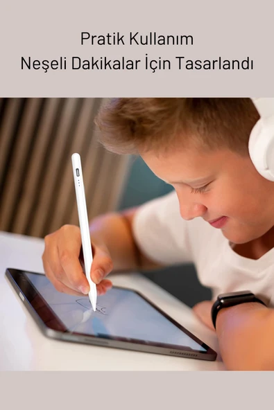 Fuchsia Xiaomi Redmi Tablet Serisi için Dokunmatik Kalem - Resim 6