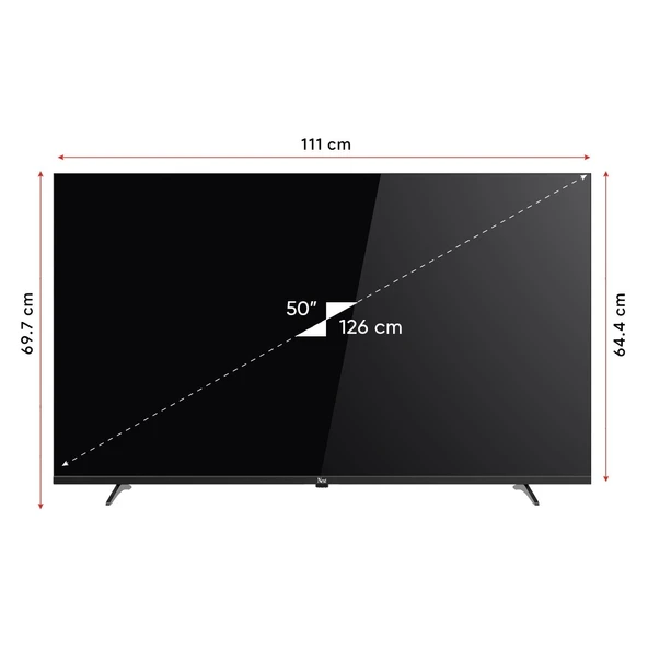 Next YE-50GFSG8-QLED 4K Ultra HD 50" 127 Ekran Uydu Alıcılı Google Smart QLED TV - Resim 9