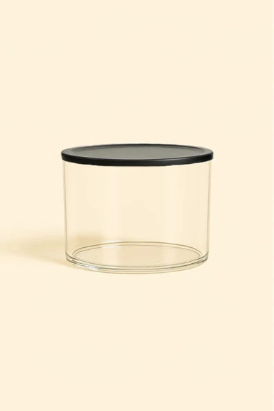 Paşabahçe 41521 basic 6 lı saklama kabı - cam kavanoz 620 cc. - Resim 2