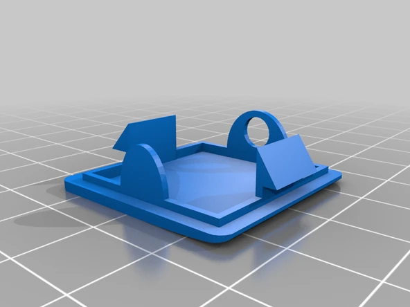 BMW E30 ön çekme kancası kapak plakası _Prototip_ - 5361882 - Resim 3