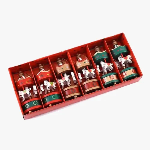 Litae Trend 6lı Atlı Karınca Yılbaşı Süsü ürün görseli 1