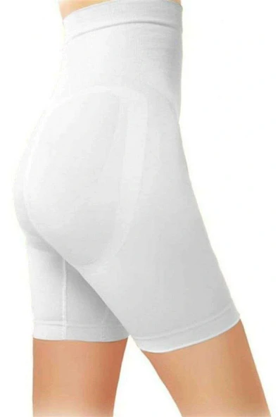 LitaeTrend Elite Life Kadın Beyaz Dikişsiz Silikonlu Şekillendirici Korse 880 ürün görseli 1