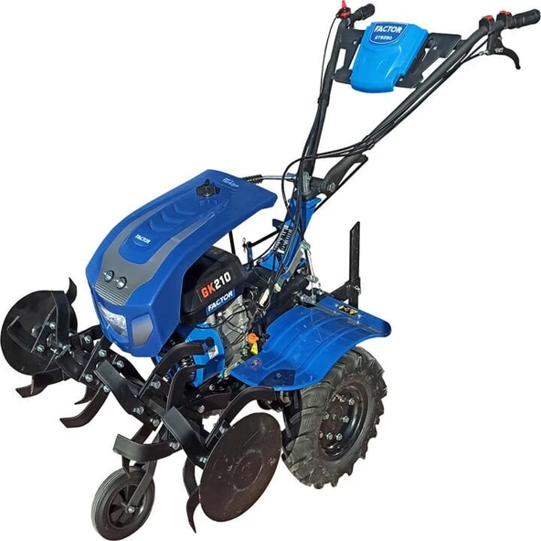 FACTOR GTB290 BENZİNLİ ÇAPA MAKİNASI İPLİ - ŞANZIMANLI - FARLI ürün görseli 1