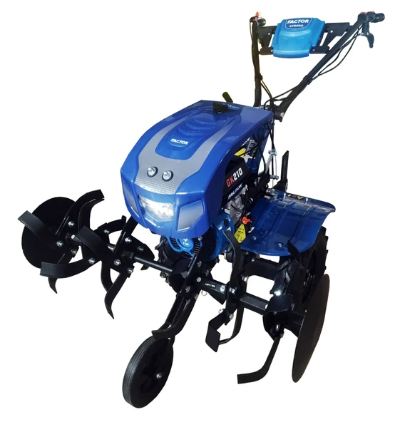 FACTOR KGL 100 ZH BENZİNLİ ÇAPA MAKİNASI İPLİ - ŞANZIMANLI - Resim 2