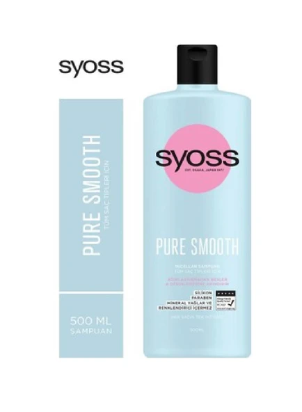 SYOSS ŞAMPUAN PURE 500 ML - Resim 2