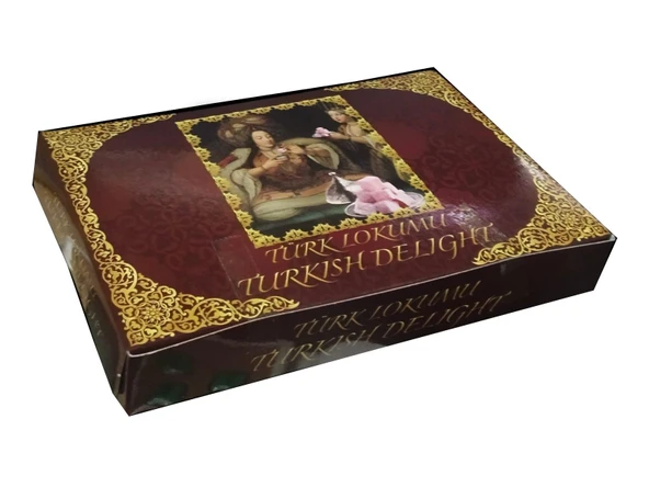 Yörük Lokumu Çift Kavrulmuş Duble Antepfıstıklı H.Cevizi Kaplı Lokum 500 Gr ürün görseli 1