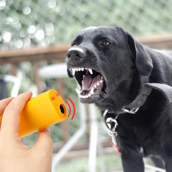 BUFFER® Ultrasonik Köpeksavar Köpek Kovucu Köpek Kornası Eğitim Cihazı - Resim 2
