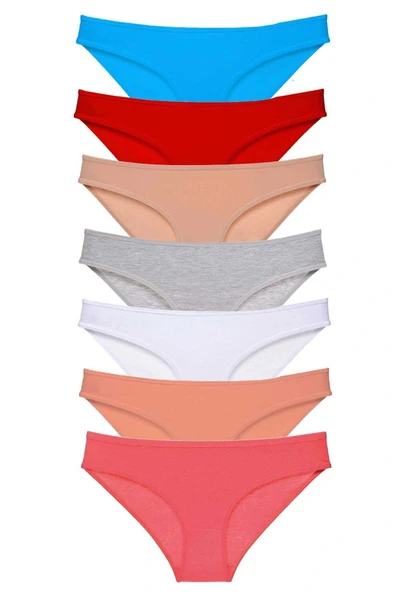 LitaeTrend 7 adet Süper Eko Set Likralı Kadın Slip Külot Set 5 ürün görseli 1