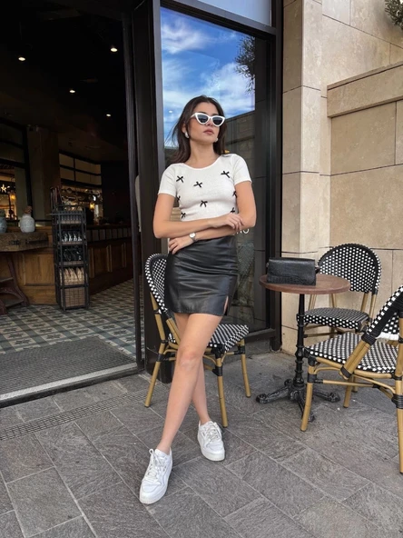 Fiyonklu bluz - Resim 4