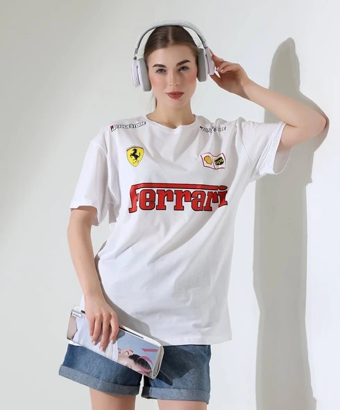 Fer baskılı tişört - Resim 3