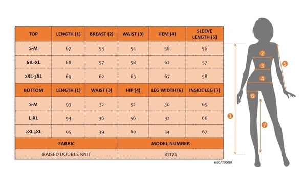 Kadın Uzun Kollu Yanları Nervurlu Viskon Iki Iplik Ve Pantolon Ikili Takım - Resim 8