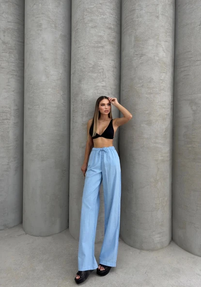 Keten pantolon ürün görseli 1