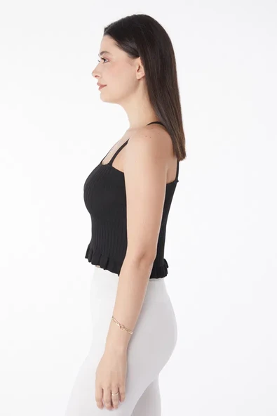 Yazlık triko crop - Resim 3