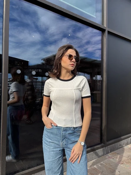 Biyeli bluz - Resim 4