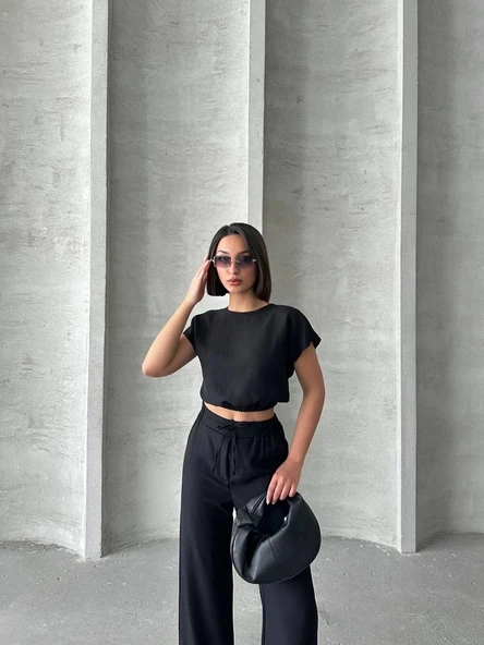 Bluz pantolon takım s255057 - Resim 3