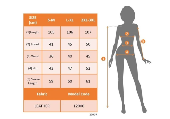 Kadın Uzun Kollu Balıkçı Yaka Kemerli Midi Sıvama Deri Elbise - Resim 6