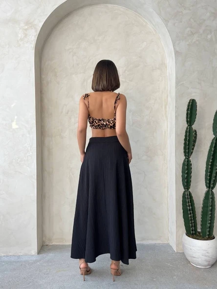 Uzun astarlı etek s255043 - Resim 2