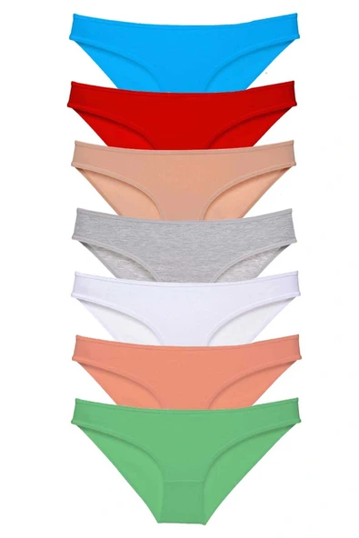 LitaeTrend 7 adet Süper Eko Set Likralı Kadın Slip Külot Set 4 ürün görseli 1