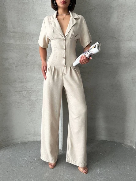 Uzun keten tulum s255059 ürün görseli 1