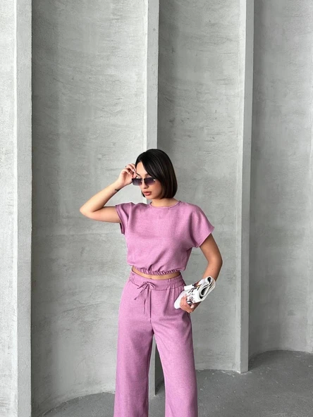 Bluz pantolon takım s255057 - Resim 6