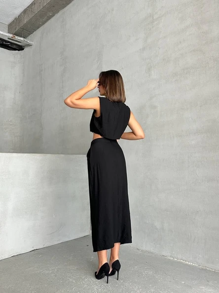 Çilek takım etek yelek - Resim 2