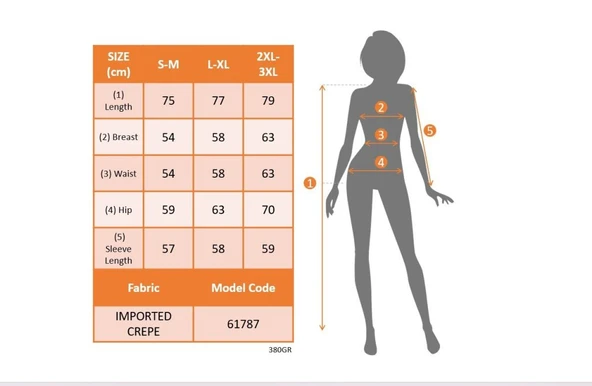 Kadın Uzun Kollu Yakalı önden Düğmeli Belden Kemerli Ithal Krep Bluz - Resim 5