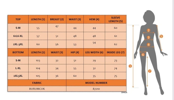 Kadın Uzun Kol Bisiklet Yaka Bürümcük Bluz Ve Pantolon Ikili Takım - Resim 6