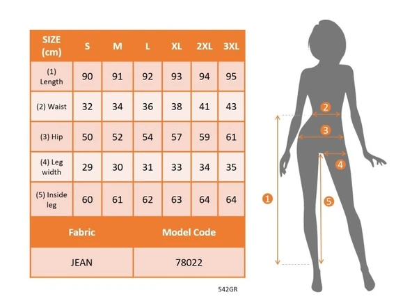 Kadın Yüksek Bel Bağcıklı Kot Pantolon - Resim 6