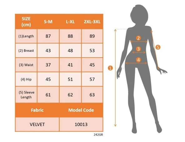 Kadın Uzun Kollu V Dantel Yakalı Mini Kadife Elbise - Resim 5