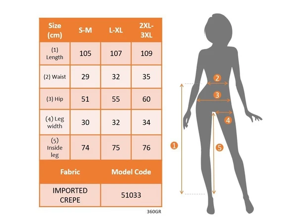 Kadın Yüksek Bel Cepli Ithal Krep Pantolon - Resim 4