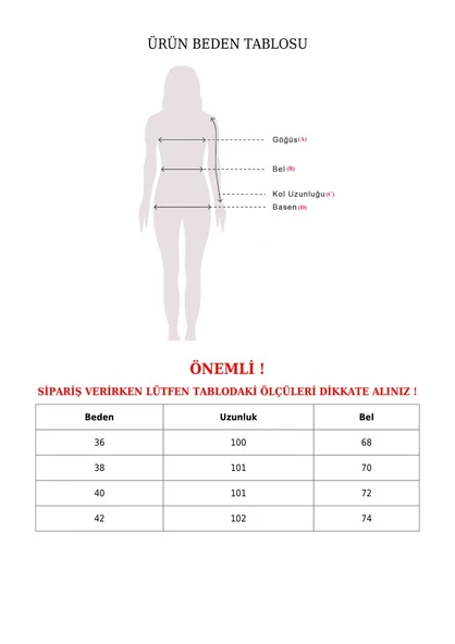 Beli Kancalı Kemer Detaylı İnce Kot Pantolon -Açık Mavi - Resim 4
