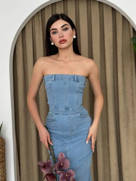 Sonic Straplez Elbise ürün görseli 1