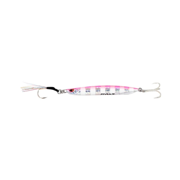 Ryuji Silent Jig 30gr Jig Yem Renk : Pink Zebra Glow ürün görseli 1