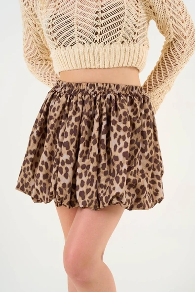 Leopar Bej Kazak - Resim 4