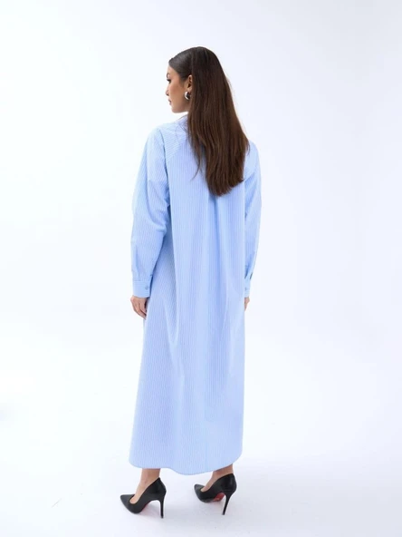 5857 ELBİSE-SAN DİEGO ÇİZGİLİ - Resim 5