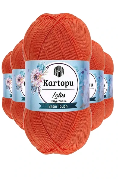 LitaeTrend 5 Adet Lotus Bikini Büstiyer Bluz Örgü İpi  K211 Yavruağzı ürün görseli 1