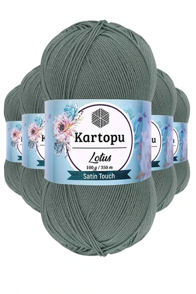 LitaeTrend 5 Adet Lotus Bikini Büstiyer Bluz Örgü İpi  K943 Çağla ürün görseli 1