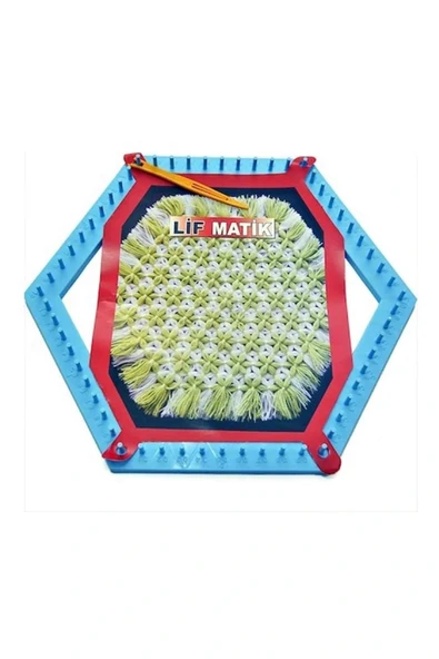 LitaeTrend Lifmatik Lif Örme Seti Dokuma Tezgahı ve Lif İpi S1 - Resim 2