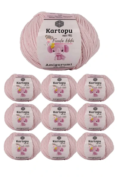 LitaeTrend 10 Adet Amigurumi El Örgü İpi 50gr 699 ürün görseli 1